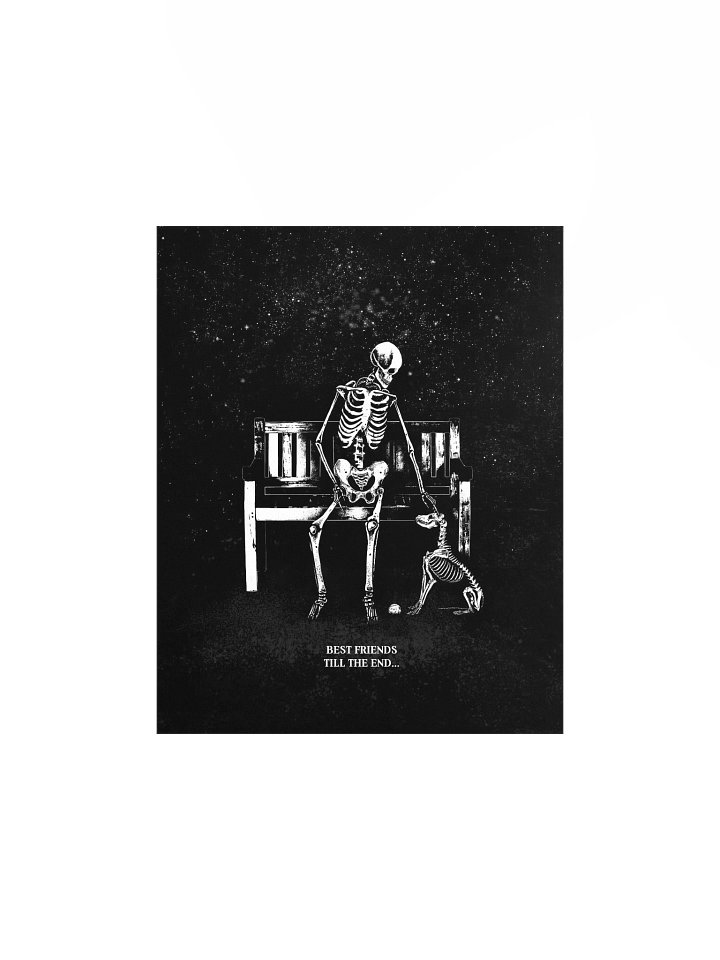 Best Friends Till The End v2 - Art Print product image (2)