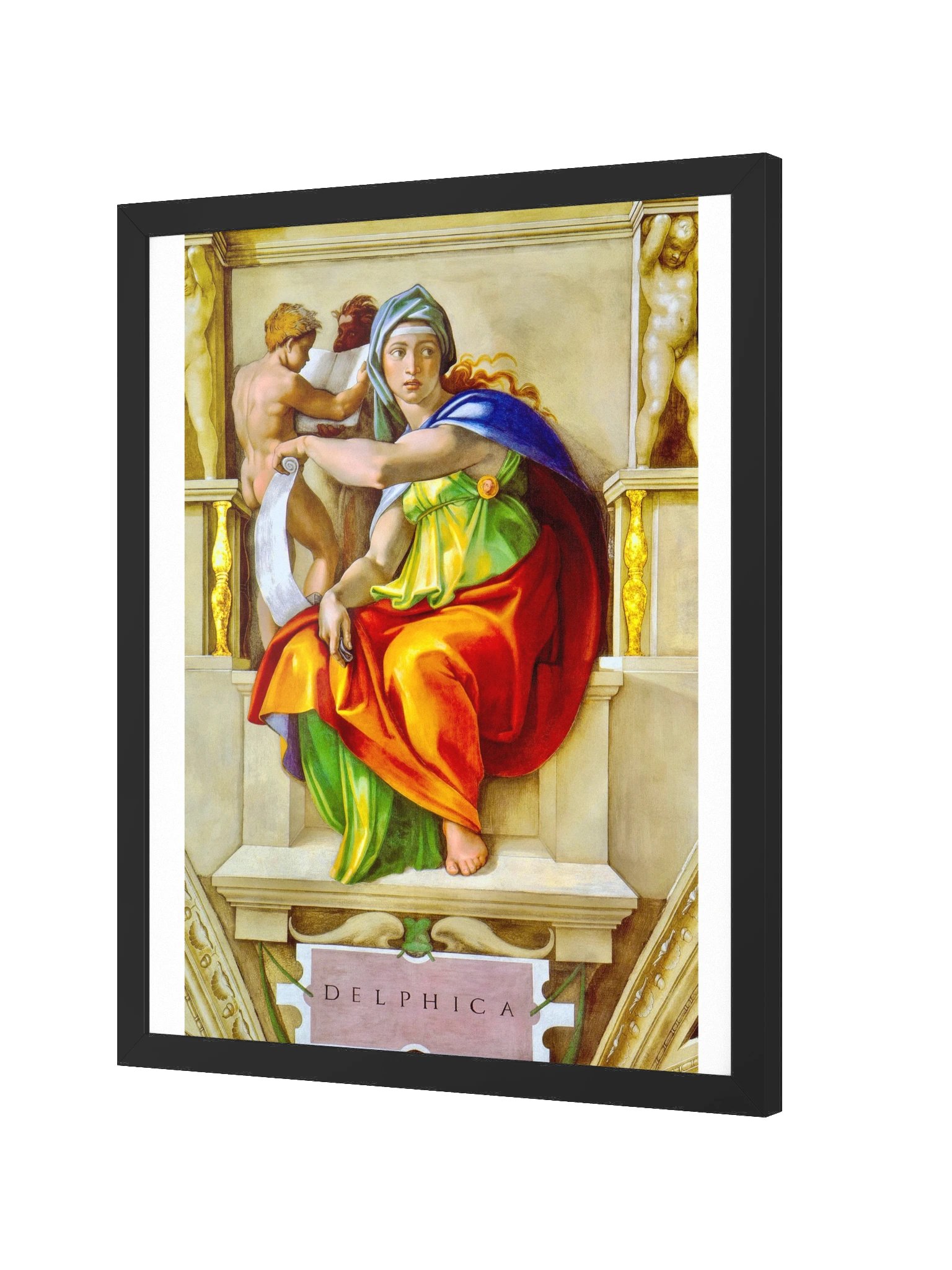 The Delphic Sibyl — Large Framed Matte Poster product image (6)