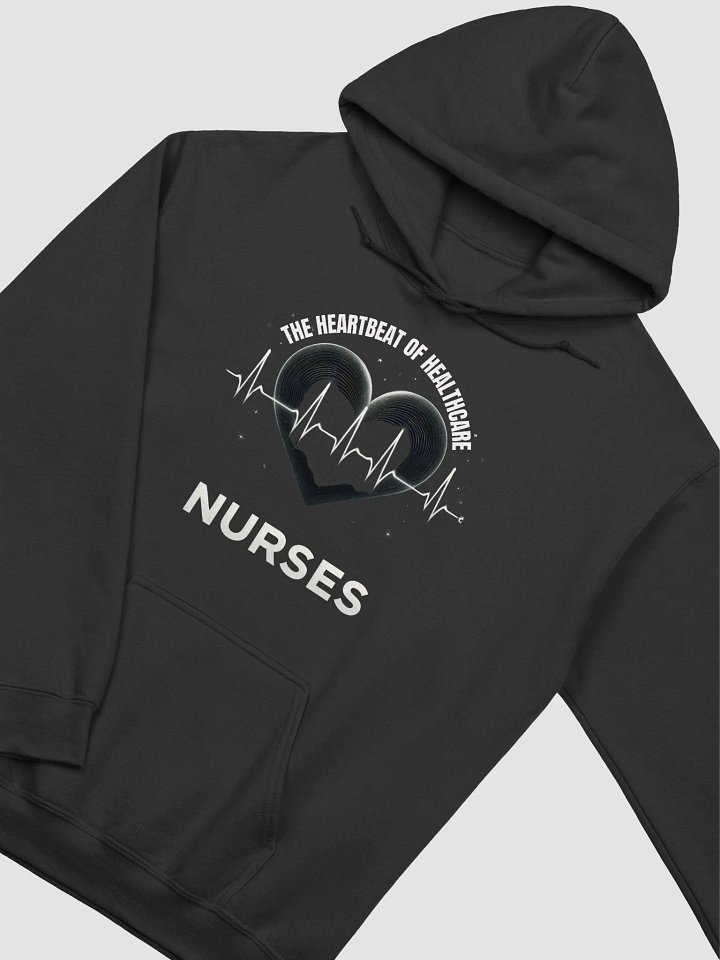 NURSES: The Heartbeat of Healthcare Hoodie product image (2)