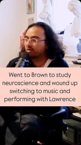 We loved learning how Peter originally went to college to study neuroscience and then wound up switching to music and meeting...