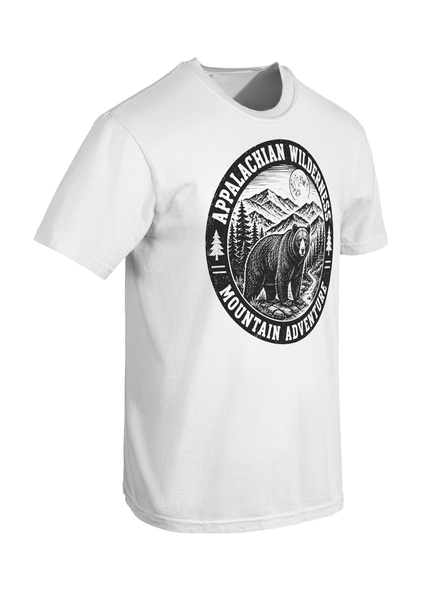 Appalachian Wilderness Bear T-Shirt | Vintage Mountain Outdoor Tee product image (33)