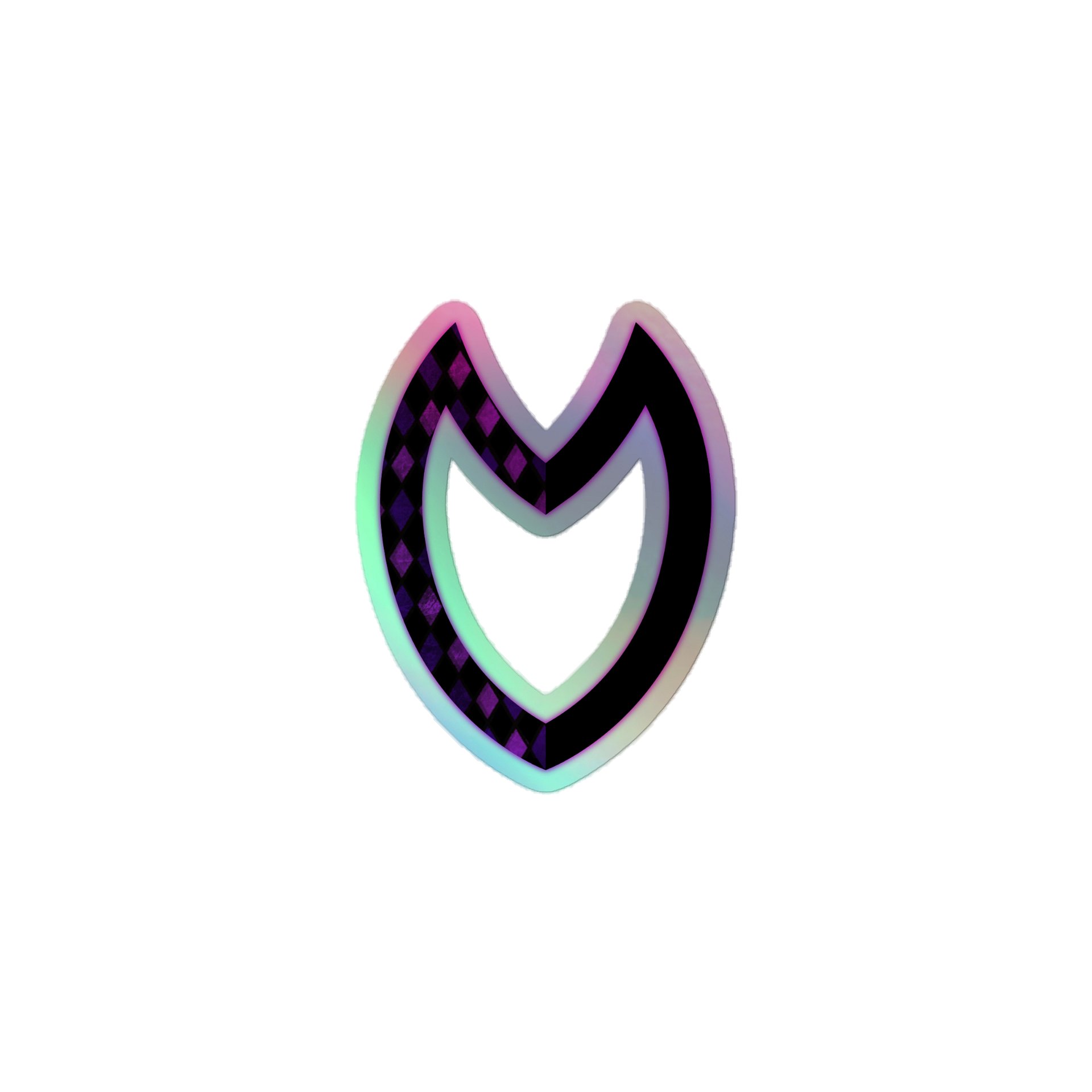Holographic sticker - Pinkpurple product image (1)