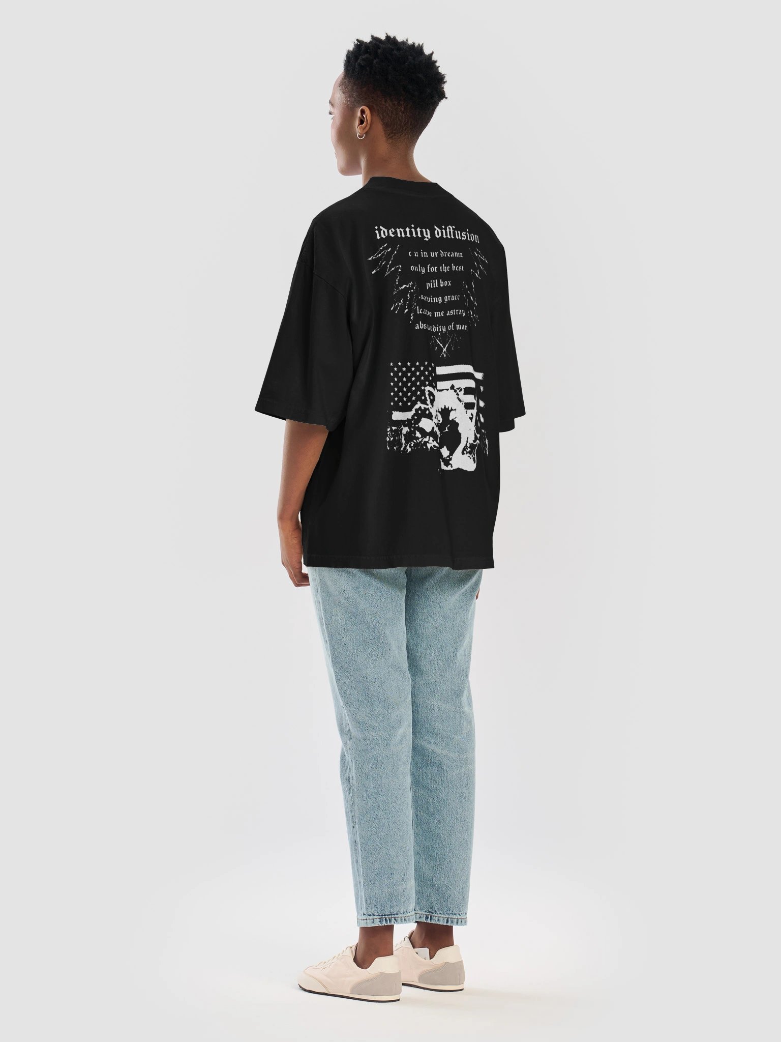 Zombiwebz "identity diffusion" Tee product image (12)
