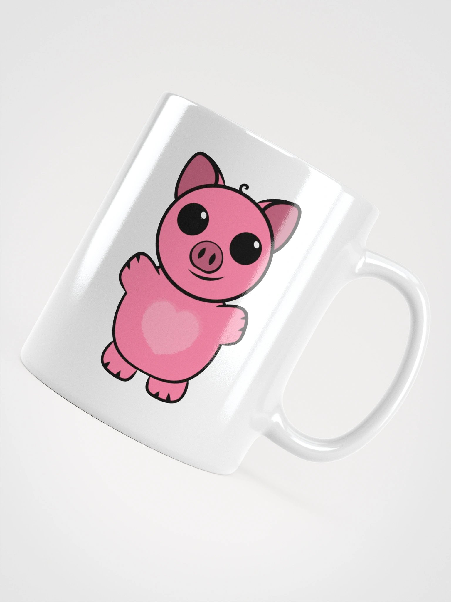 Squiggly Heart Glossy Mug product image (1)