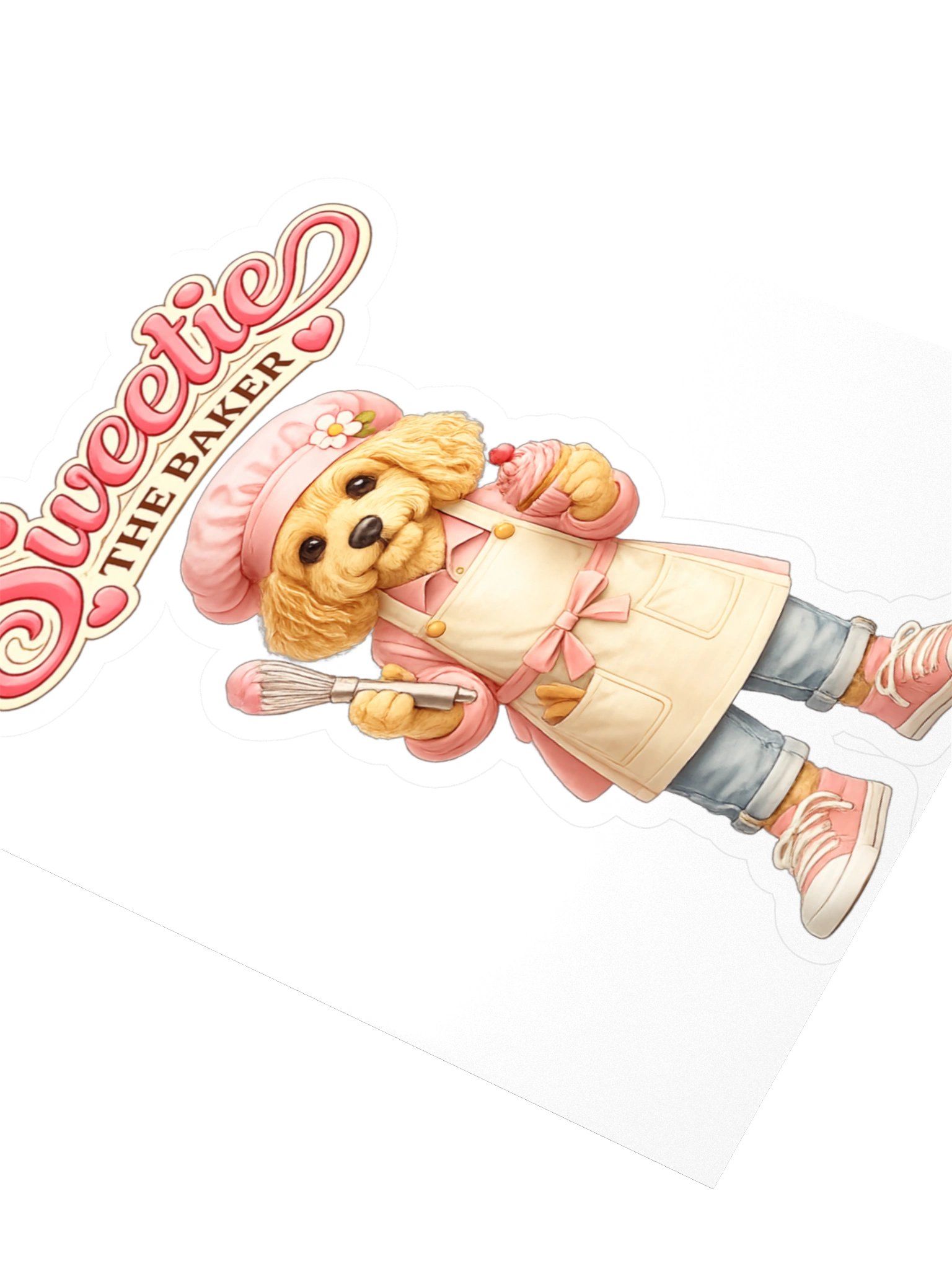 Sweetie The Baker Kiss Cut Sticker product image (3)