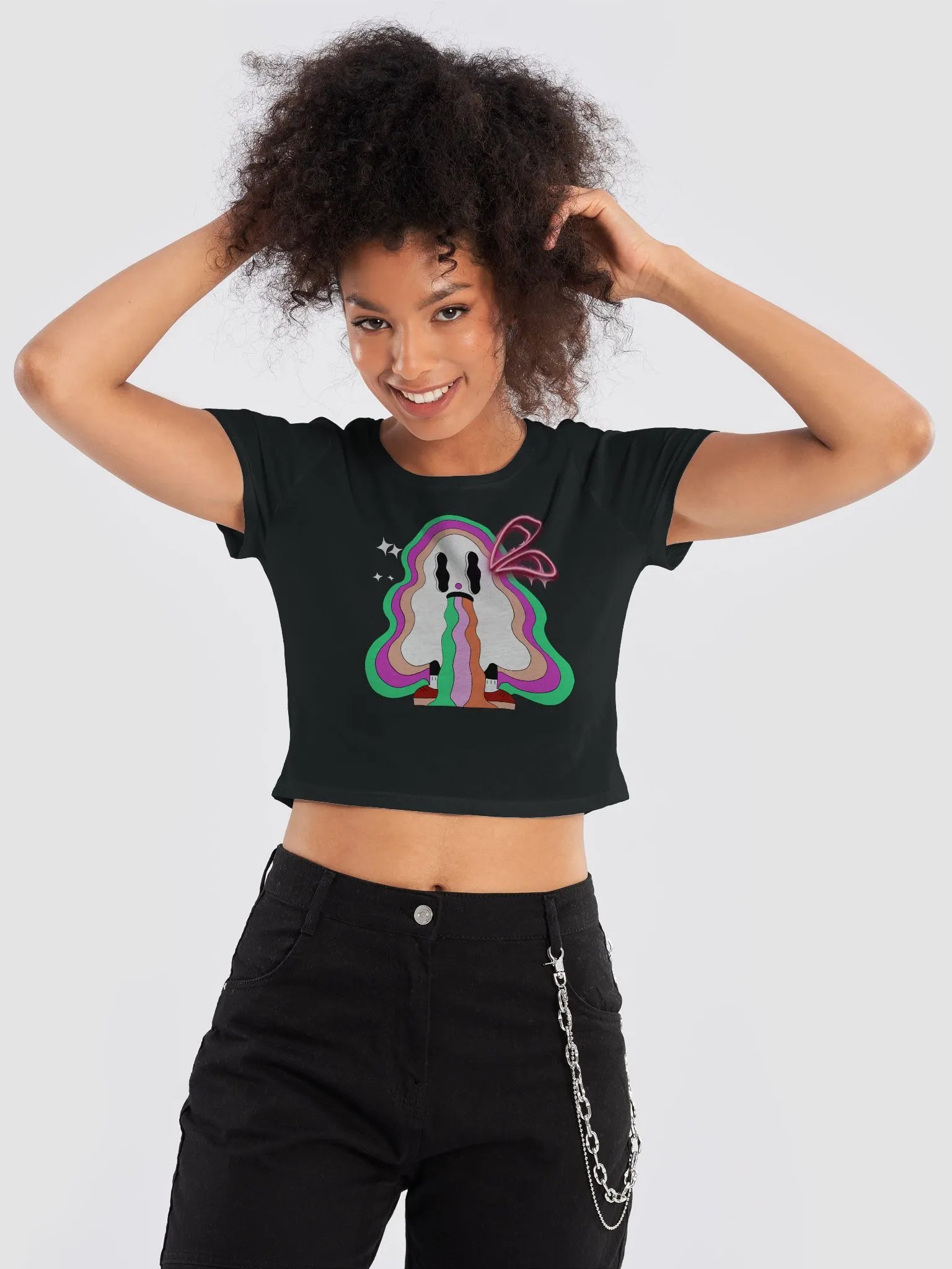 WETT #18 Women's Crop Tee product image (9)