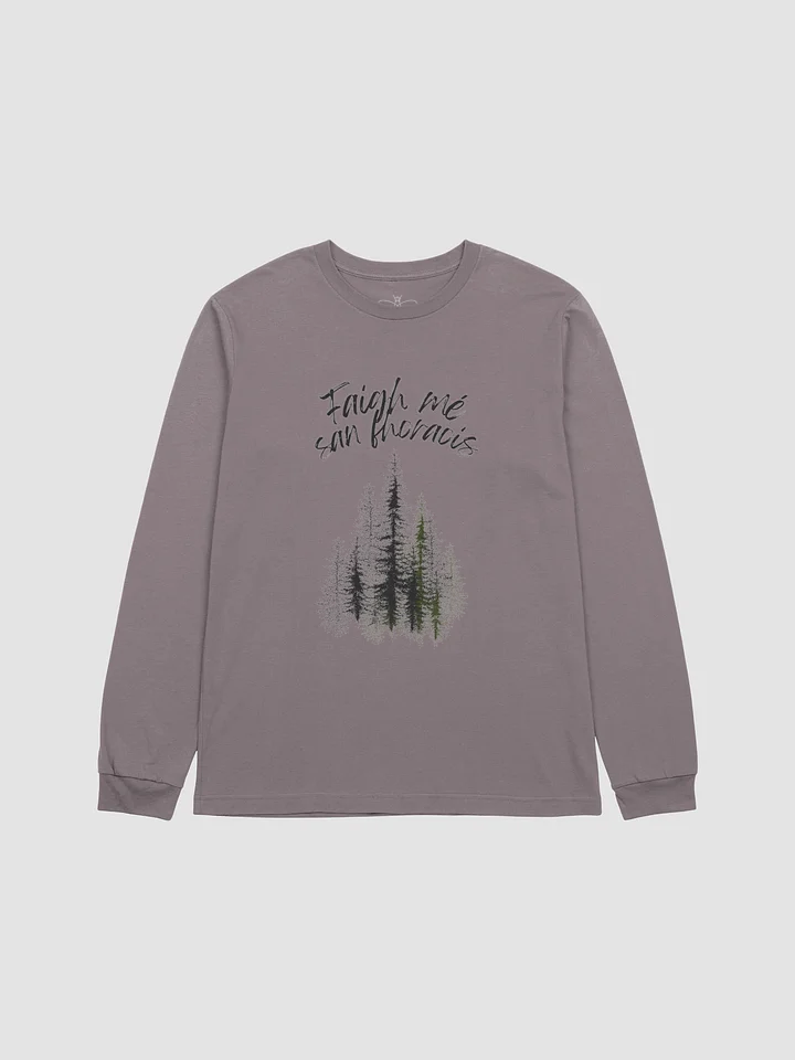 Faigh Mé San Fhorais (Find Me In the Forest) Long Sleeve Tee product image (1)