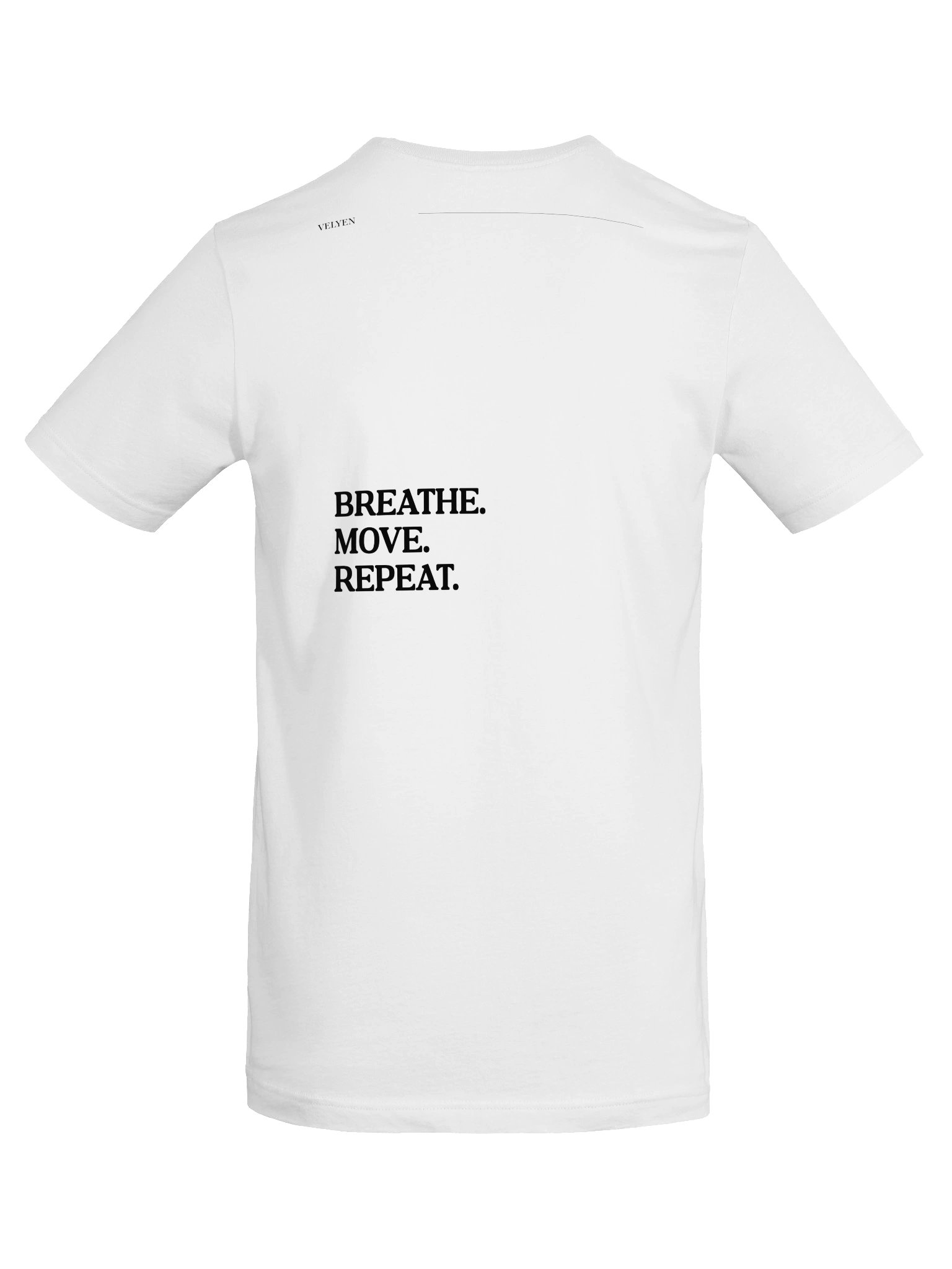 Velyen Breathe Move Repeat Unisex T-Shirt product image (6)