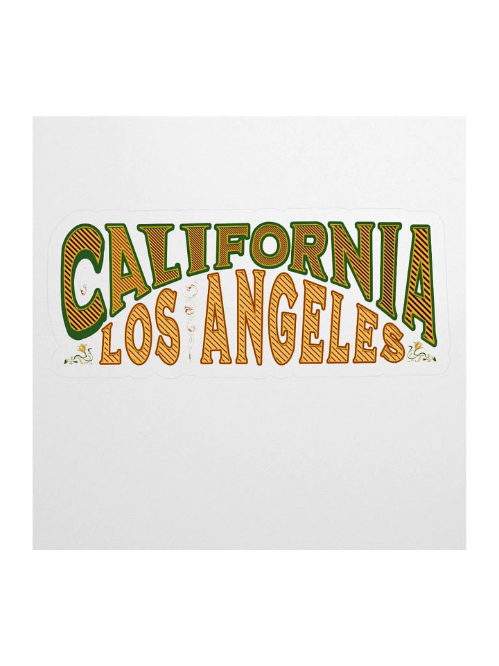 Vintage California Los Angeles Sticker product image (1)