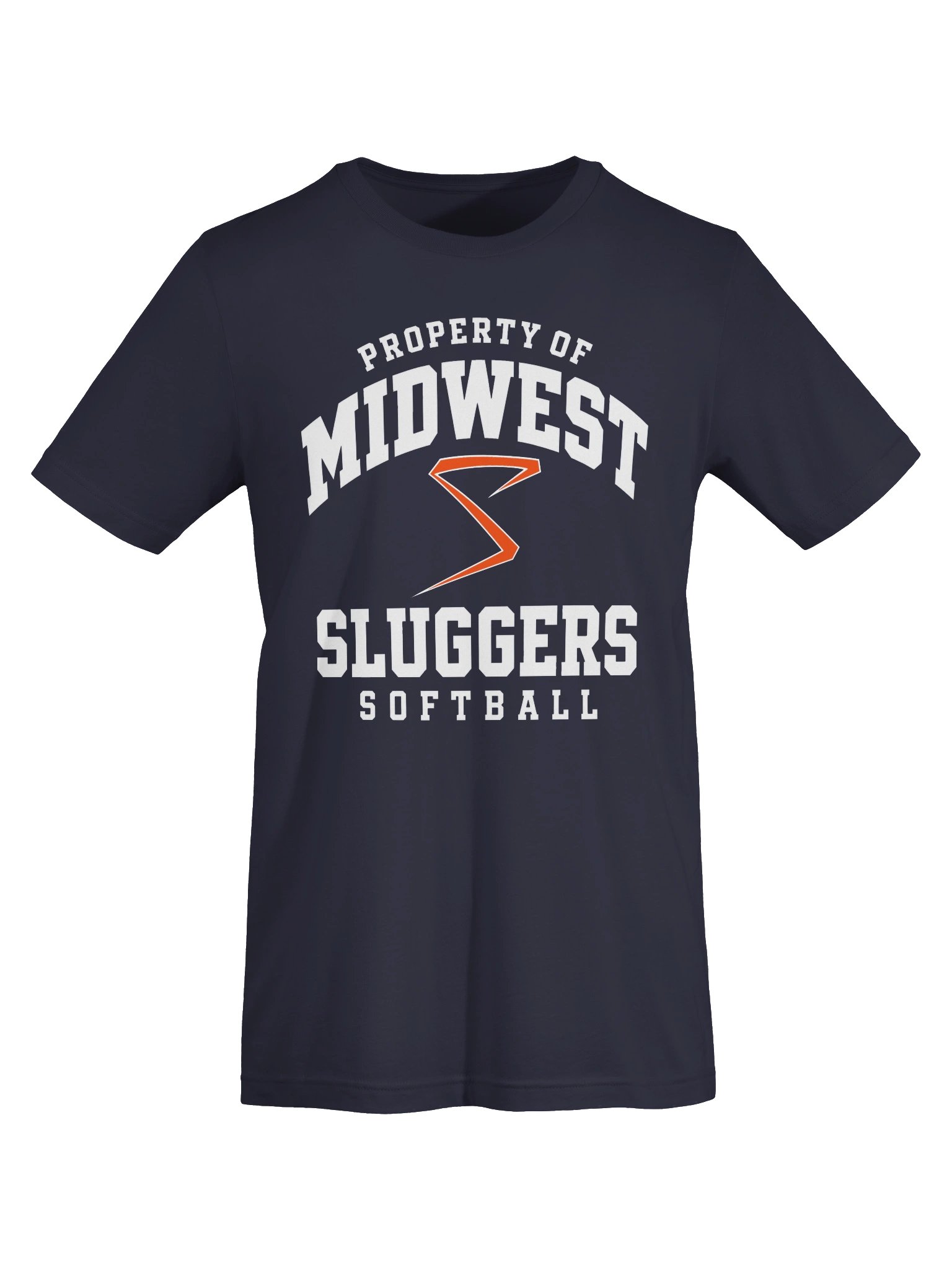 Property of Midwest Sluggers Unisex Supersoft Tee product image (2)