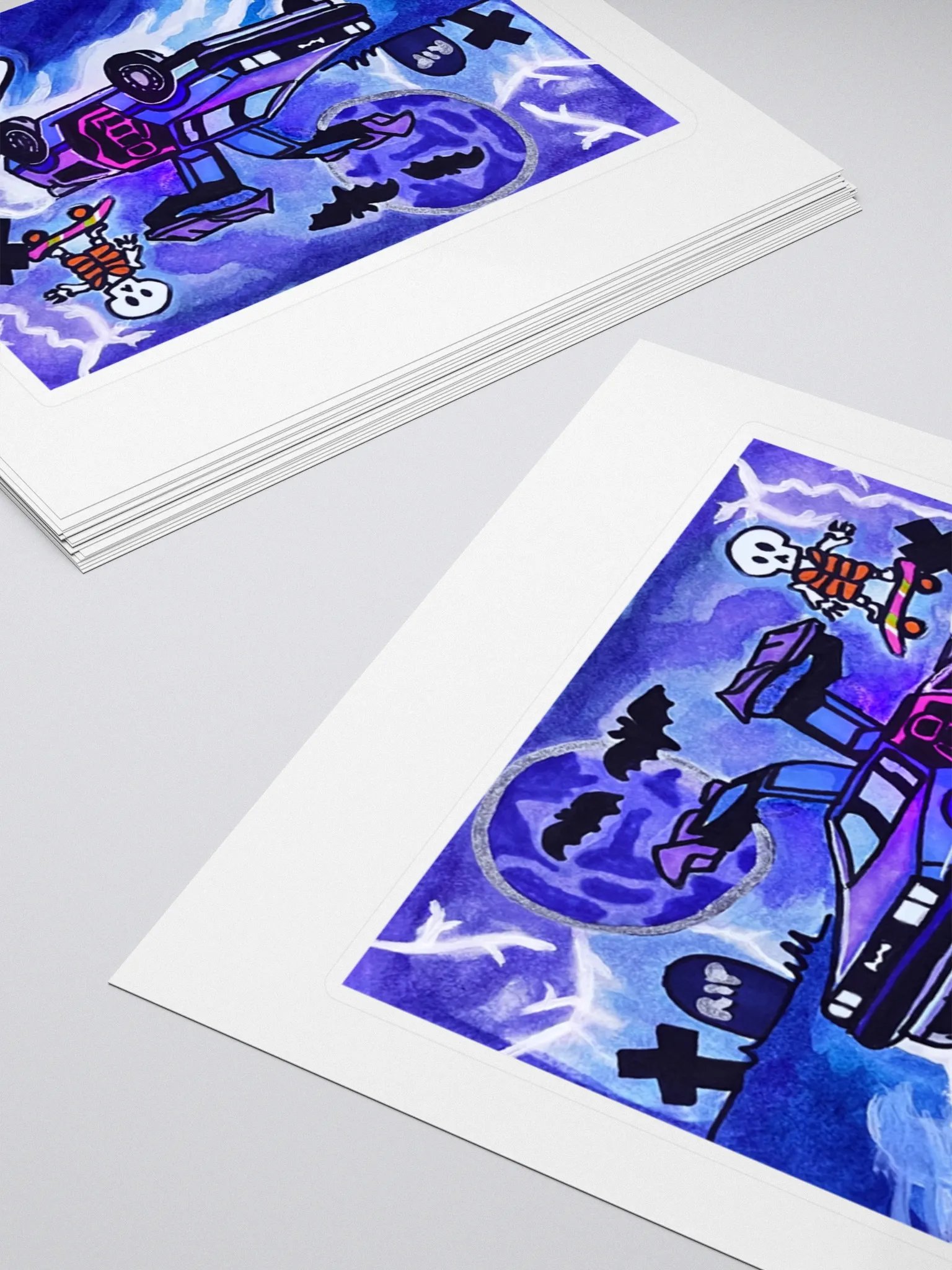 Spooky Speed Machine Sticker product image (4)