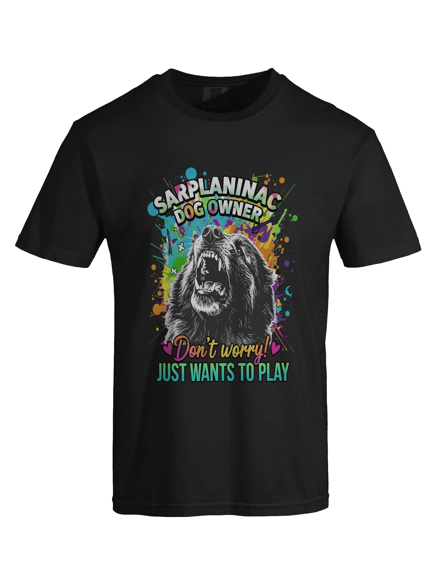Big Dog Bark Funny T-Shirt | Dog Dad & Mom Gift product image (7)