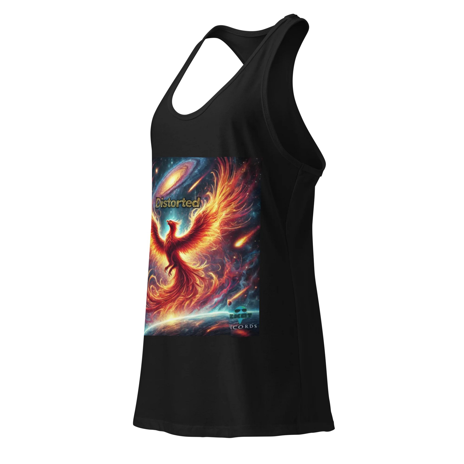 Distorted Album Cover Women's Racerback Tank Top product image (7)
