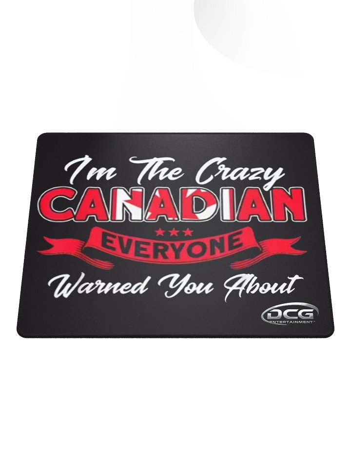 Crazy Canadian Gamer Mouse Pad product image (1)