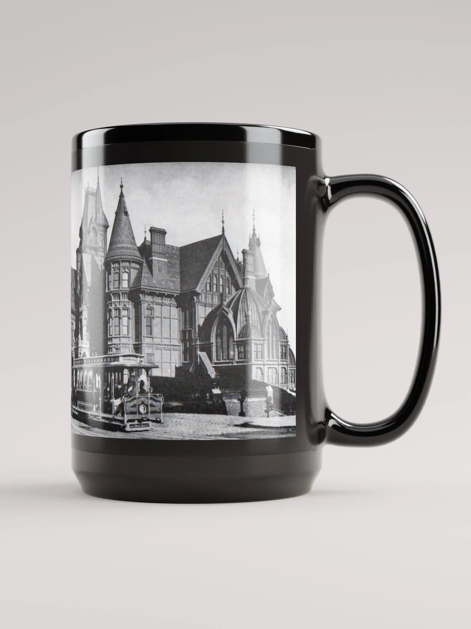 Coffee Mug Displaying the Mark Hopkins Mansion product image (1)