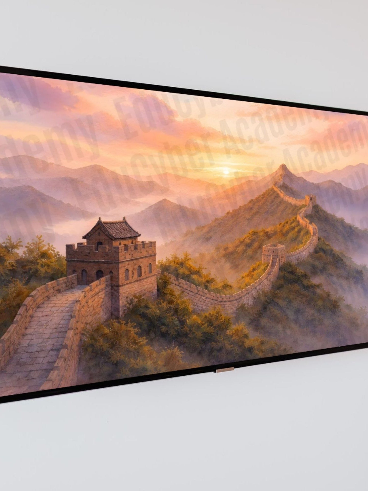 China The Great Wall of China Frame TV Art New 7 Wonders of the World Desktop, Laptop, Background Wallpaper 4K 300 dpi product image (8)