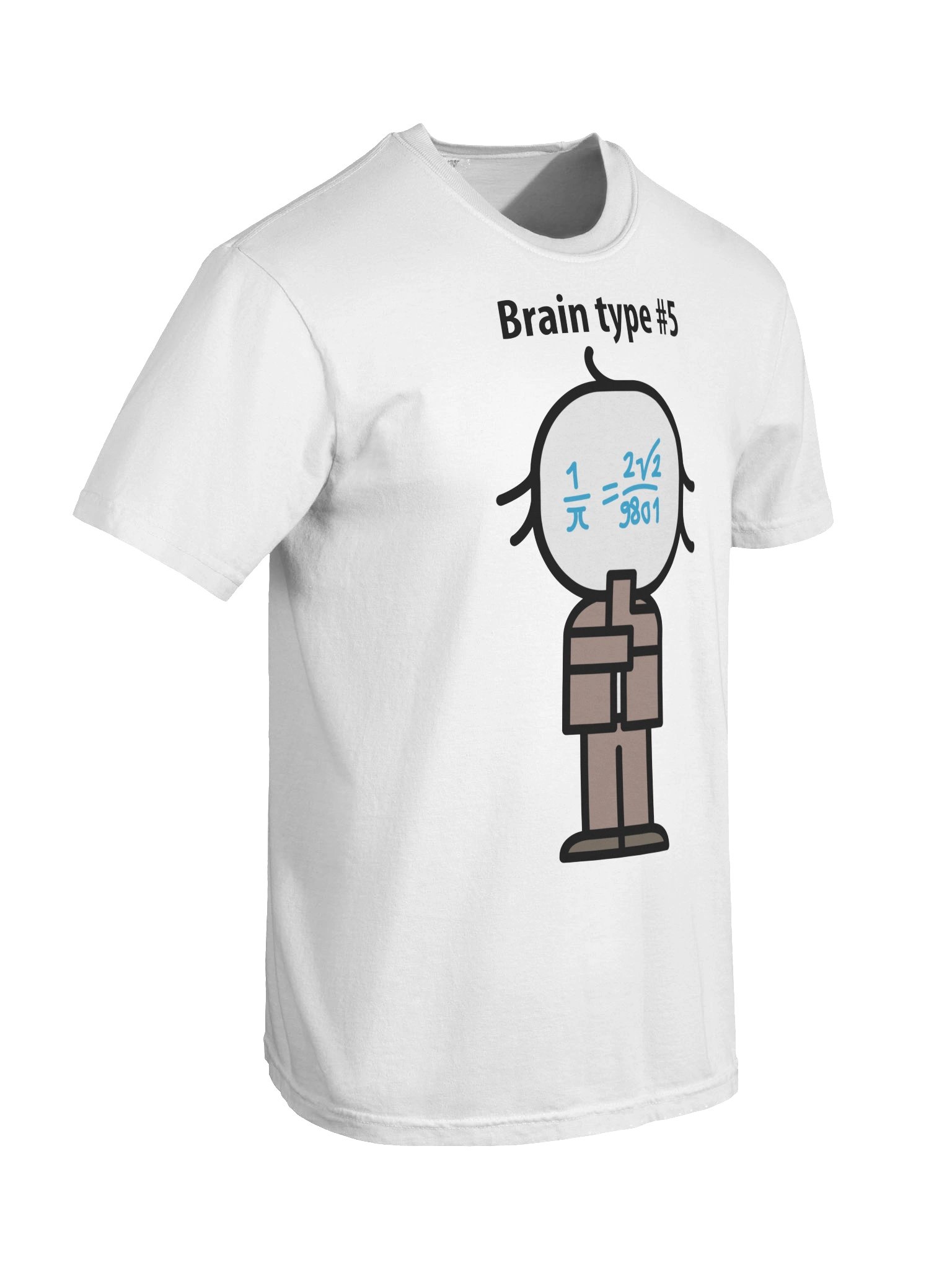 Brain type #5 T-shirt product image (6)