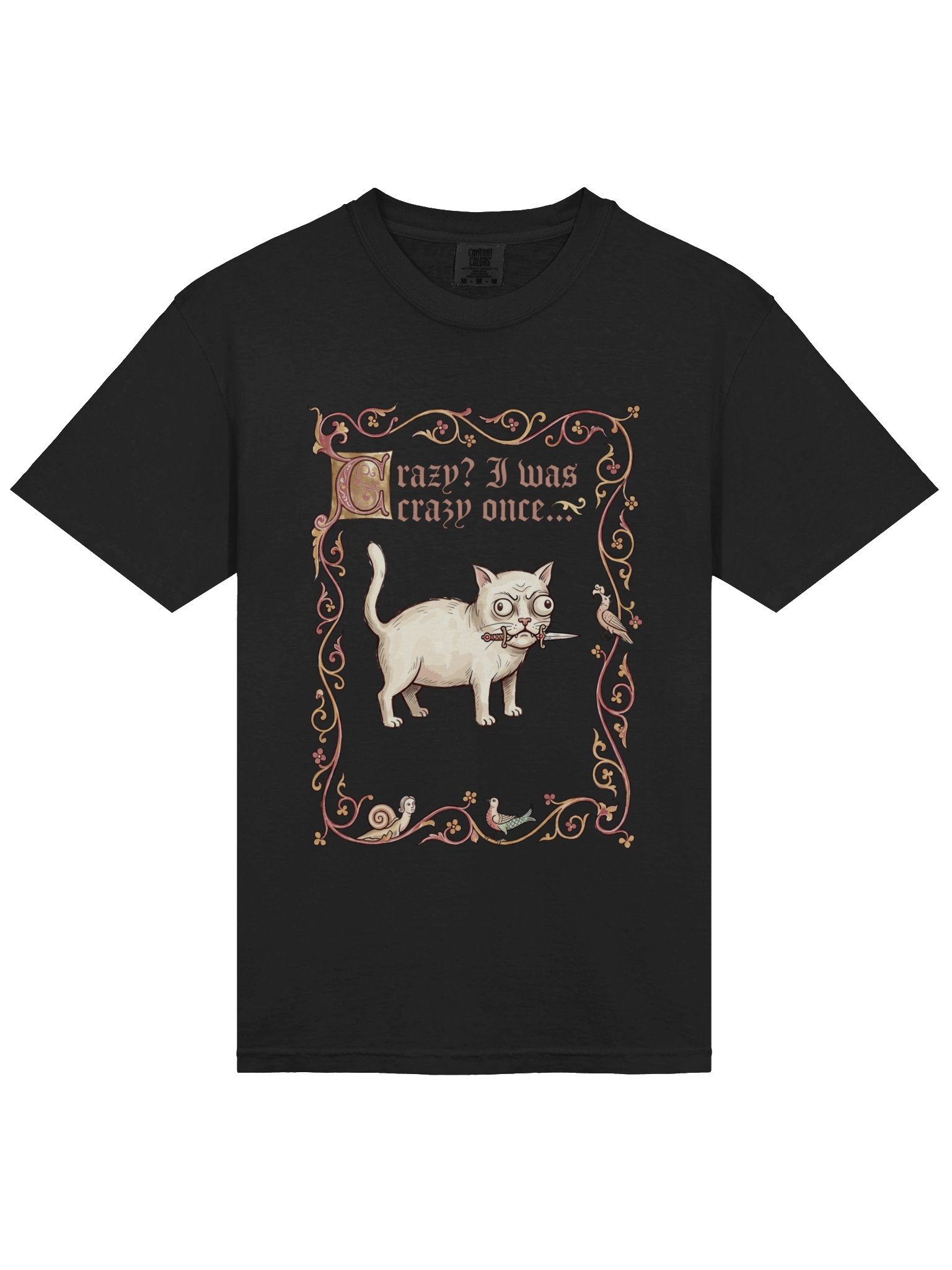 Crazy? I Was Crazy Once... Cat T-Shirt product image (1)
