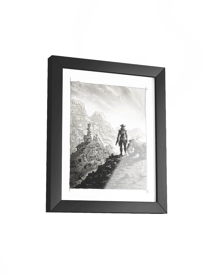 The Junkers | Concept Art Framed Print product image (2)