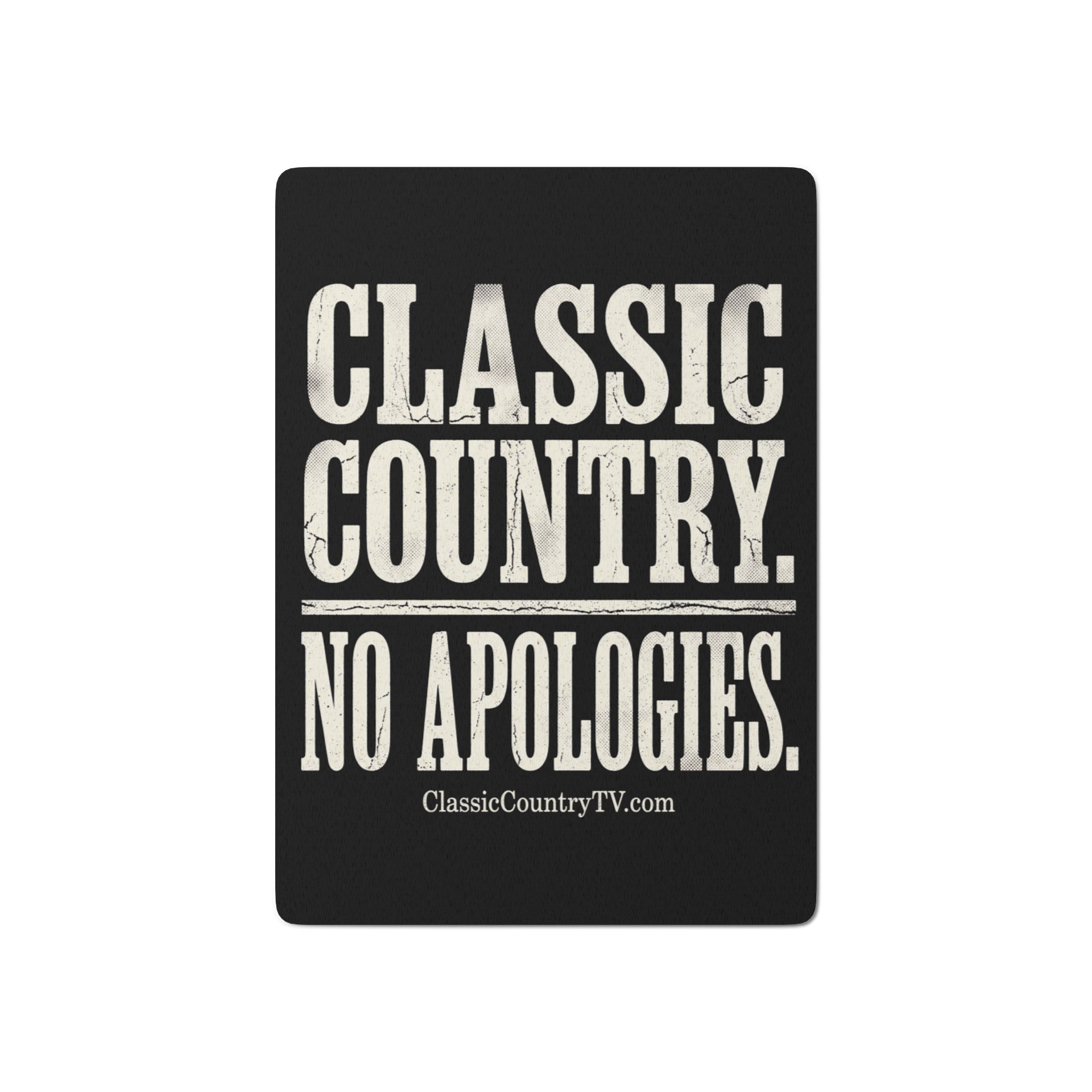Classic Country. No Apologies. — Vintage Playing Cards product image (1)