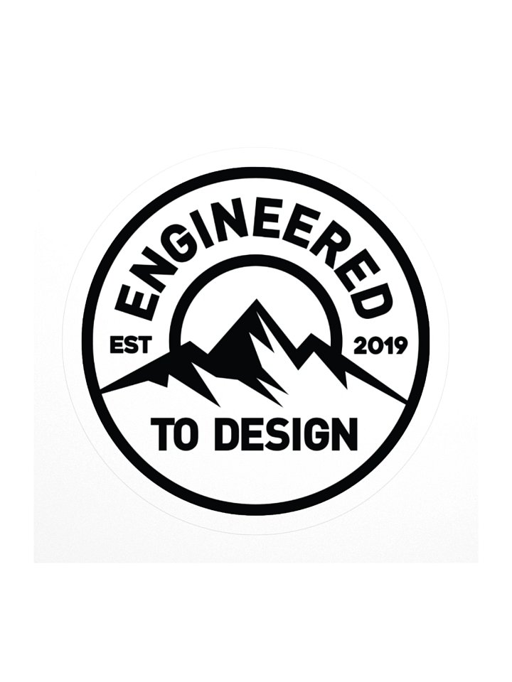 E2D Die Cut Vinyl Sticker product image (1)