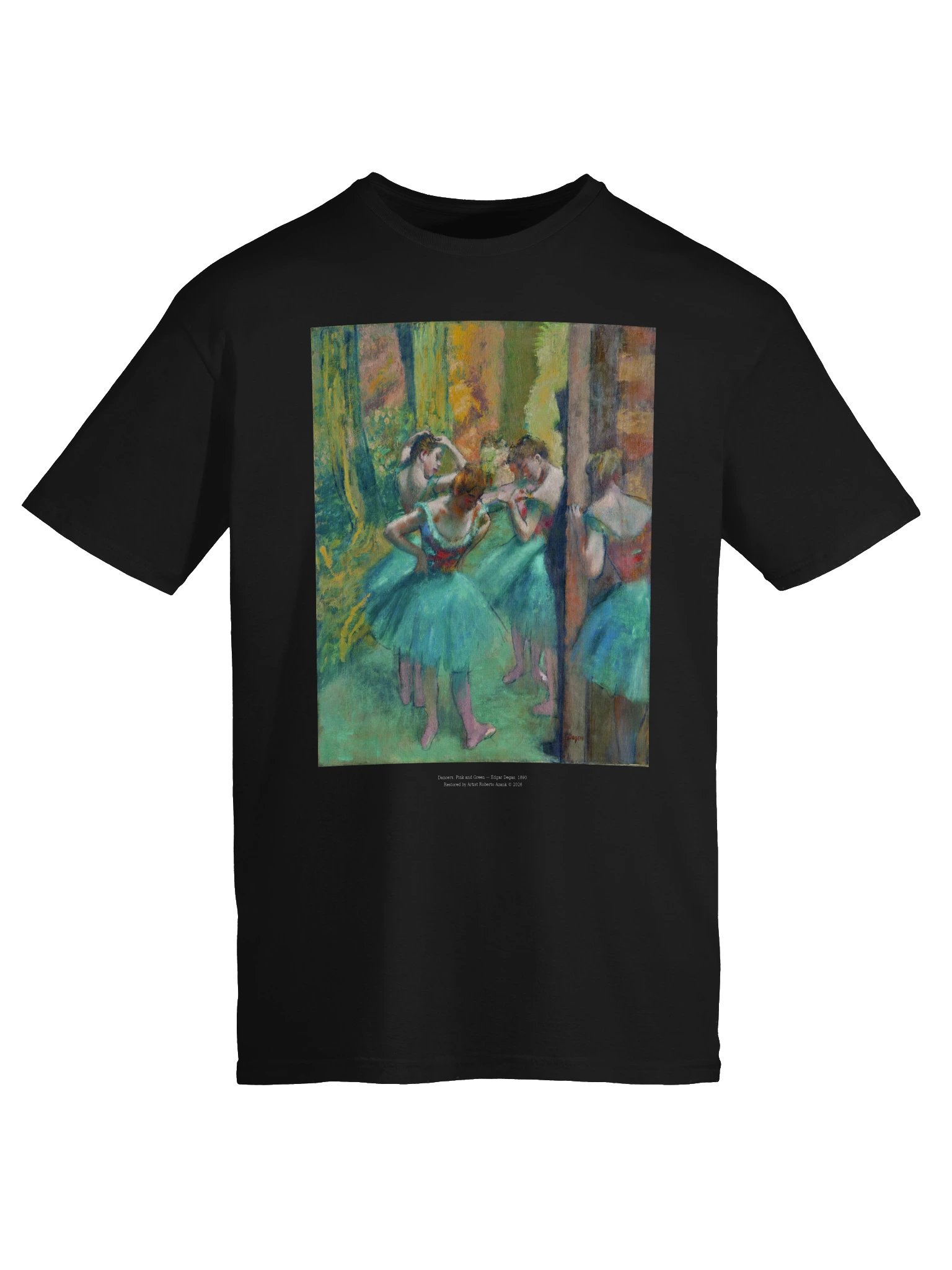 Dancers, Pink and Green — T-Shirt product image (5)