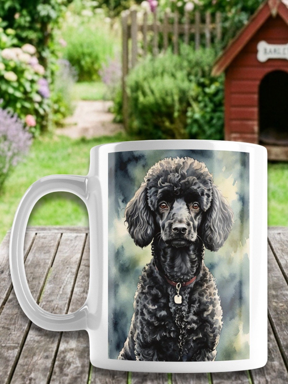Black Poodle | Dog Coffee Mug product image (1)
