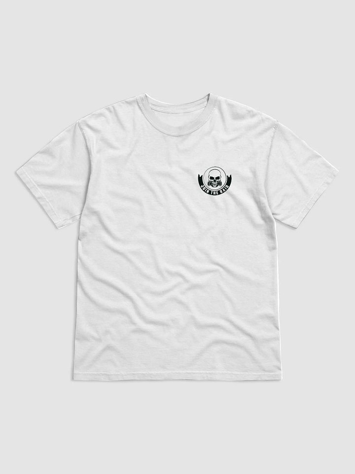 "OG Join The Raid Logo (White) T-Shirt (Heavier shirt) product image (1)