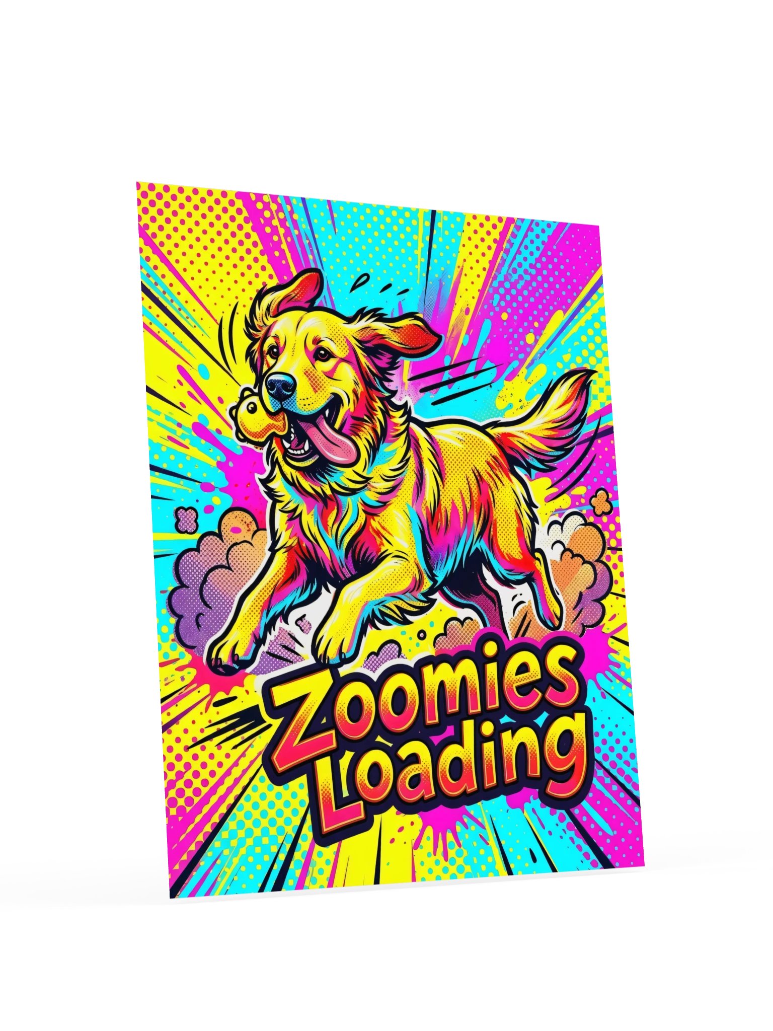 Zoomies Golden Poster product image (18)