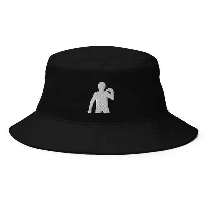 Black Lorr Bucket Hat with White Logo product image (1)