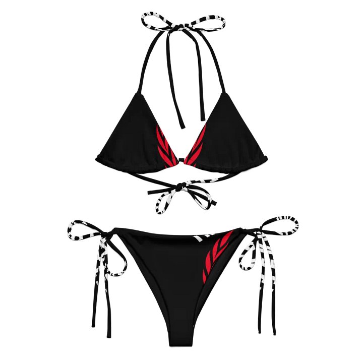 IFBNewsfeed.Org's All-Over Print Recycled String Bikini product image (1)