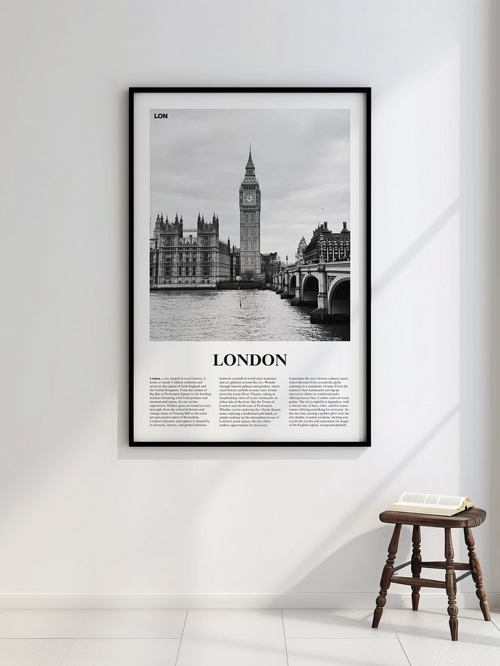 London 01 Newspaper Poster product image (2)