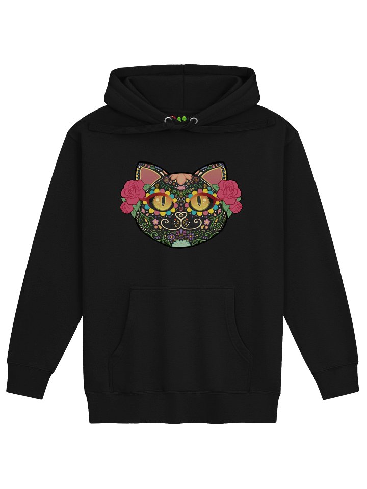 Sugar Skull Cat Hoodie product image (5)