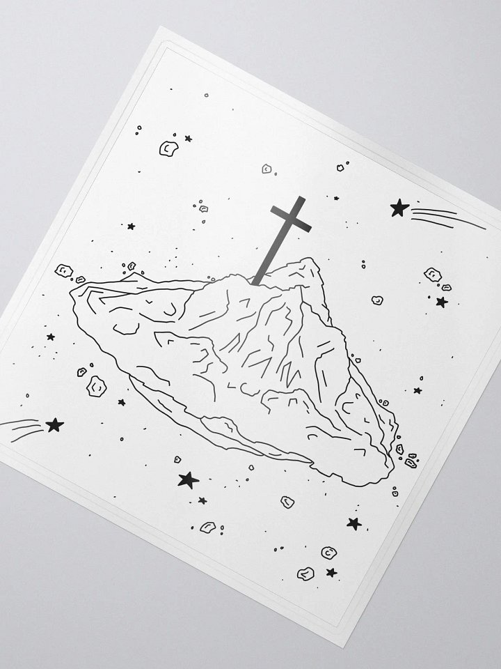 Cross Mountain Sticker product image (2)