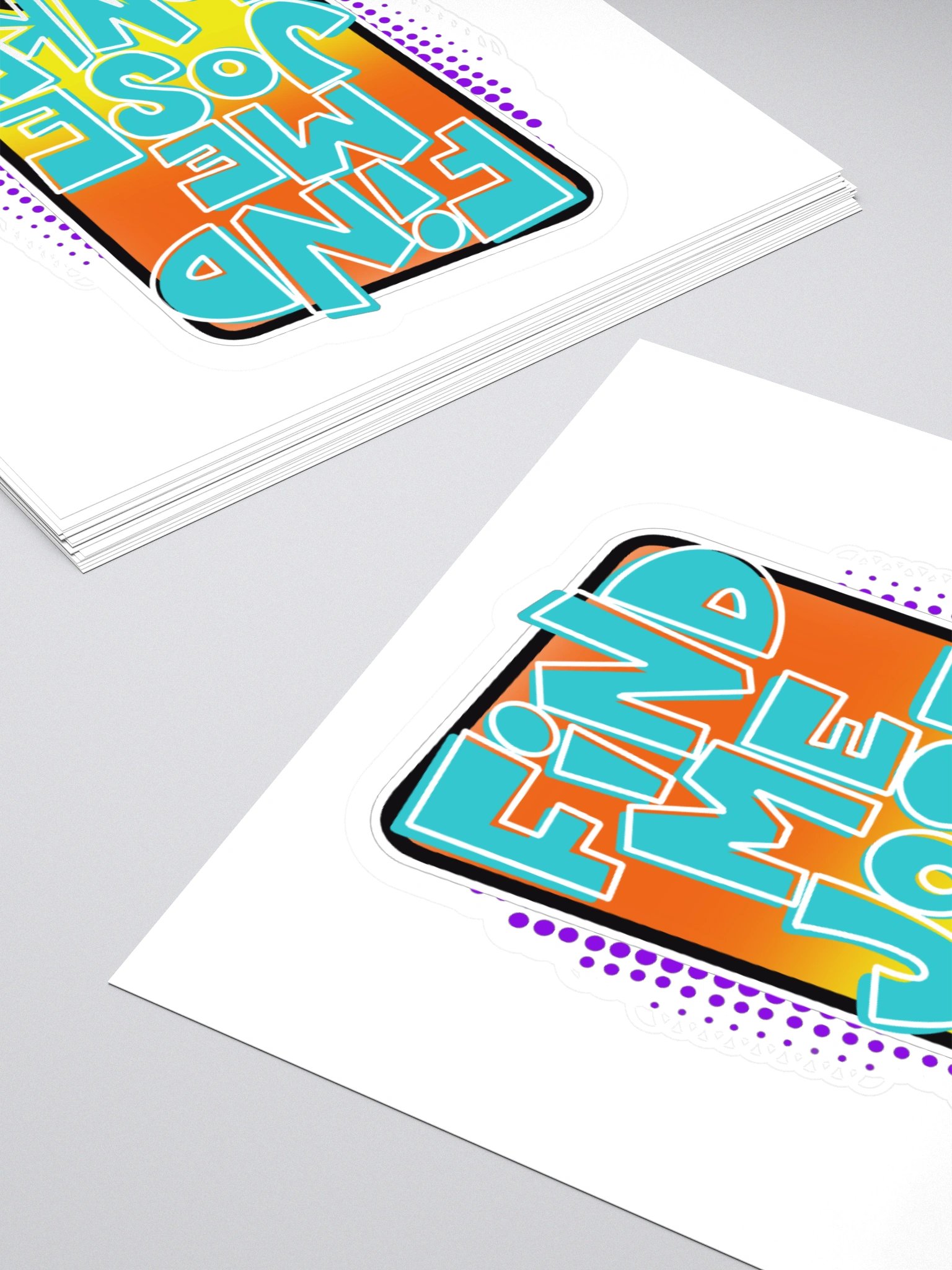 Karen's "Find Me" Sticker product image (4)