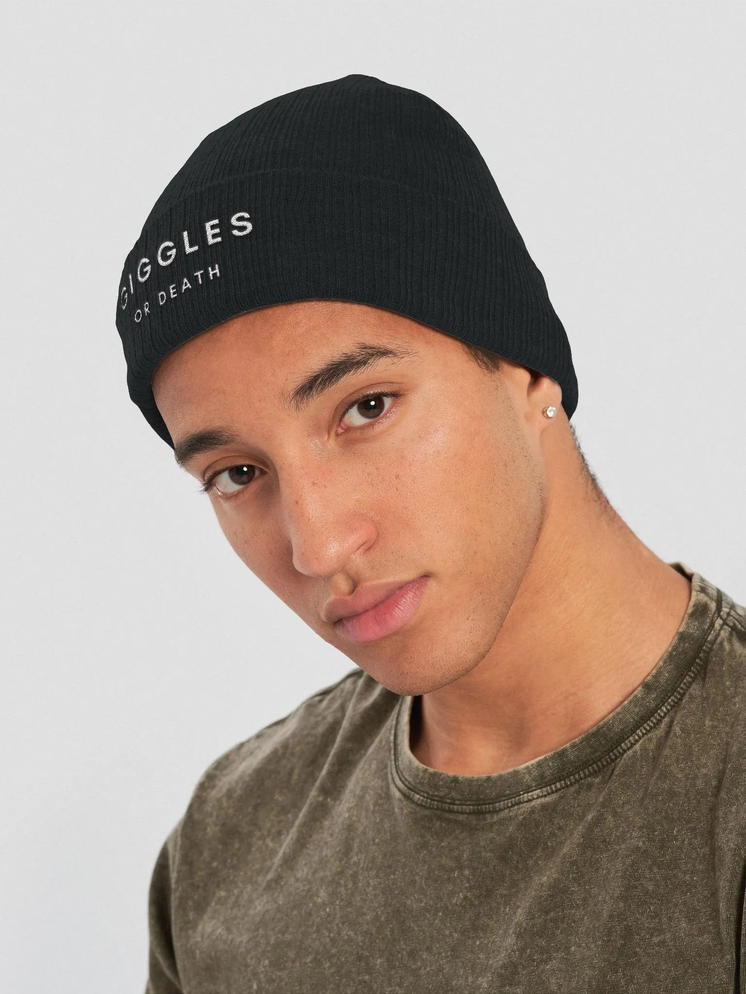 GigglesOD Beanie (Recycled Fabric, 3 Colors) product image (4)