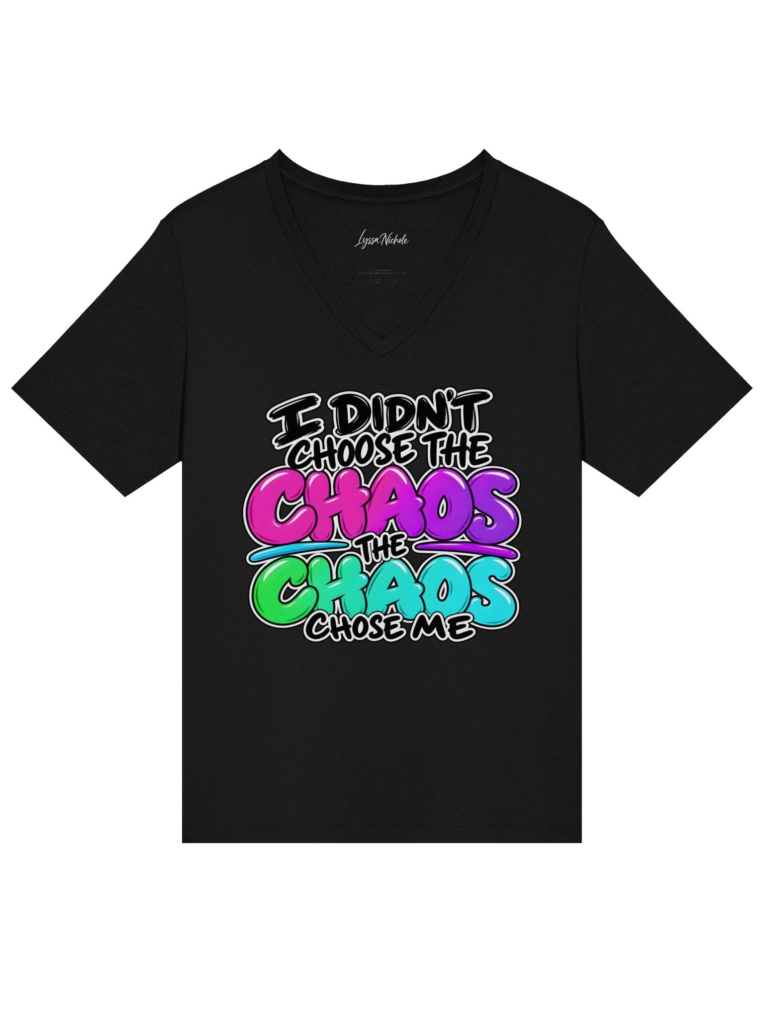 I Didn’t Choose the Chaos V-Neck Tee product image (1)