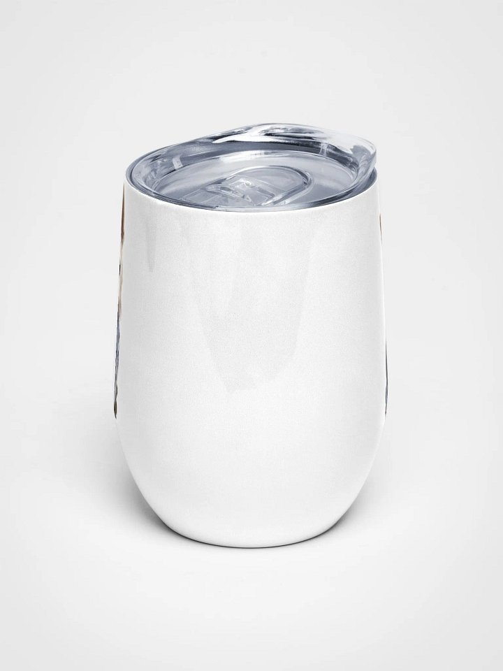 Plaid Pup Wine Tumbler product image (1)
