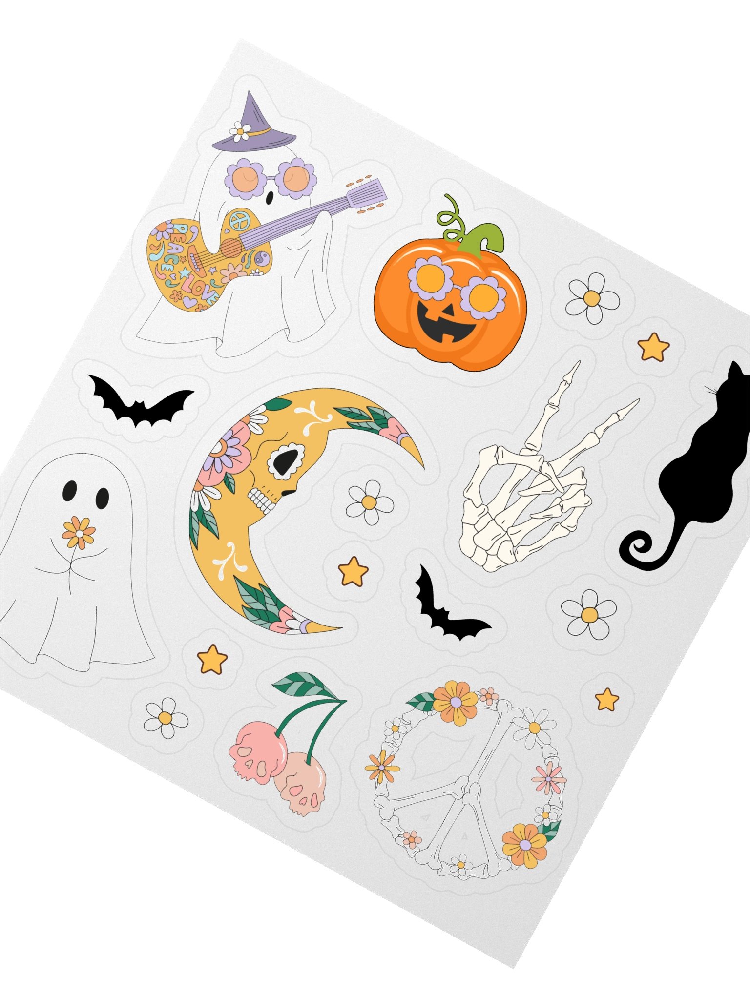 Groovy Halloween Sticker Sheet product image (2)