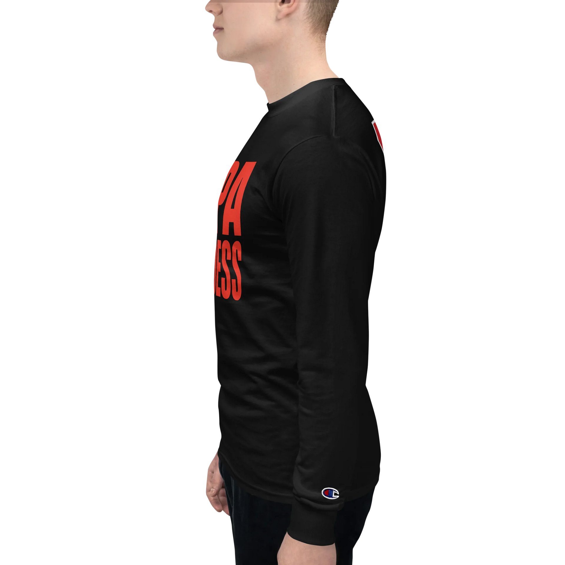 Red logo long sleeve product image (2)