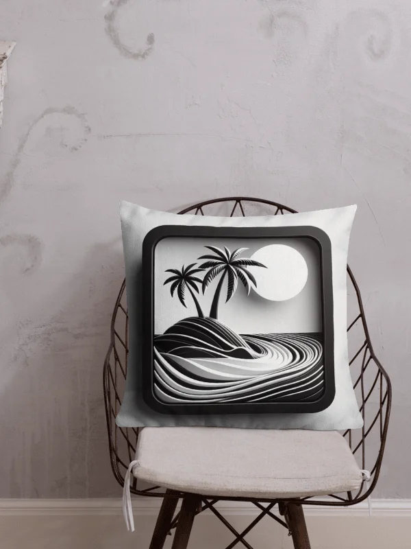 Tropical Bliss Premium Pillow | Ai Design product image (1)