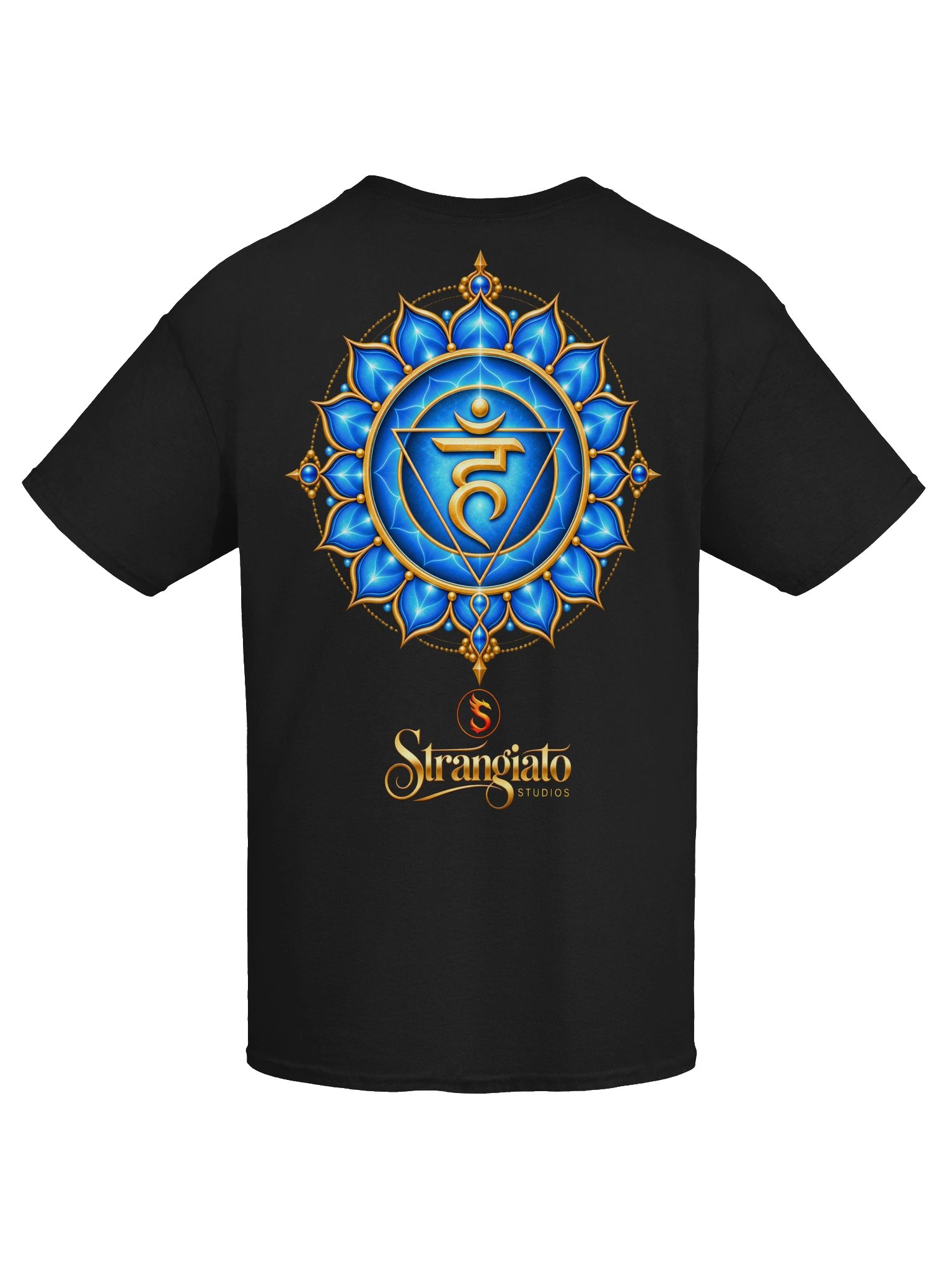 Lion - Speak Your Truth Signed Throat Chakra - Unisex Gildan Heavyweight 100% Cotton T-Shirt product image (7)