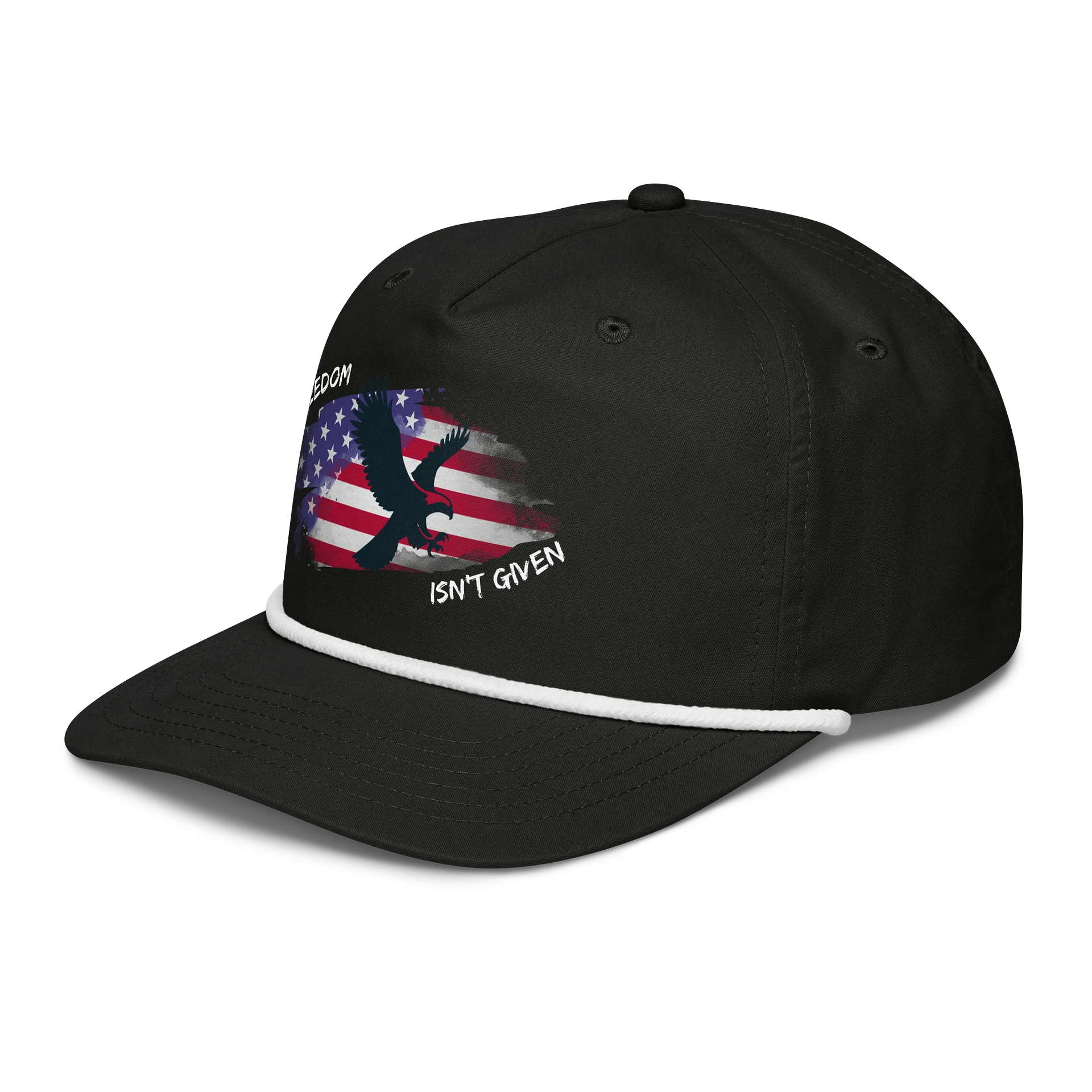 Bald Eagle Cap – Freedom Isn’t Given product image (3)