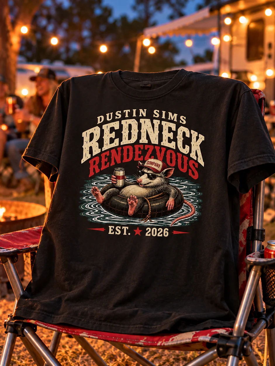 Dustin Sims Redneck Rendezvous Tee product image (1)