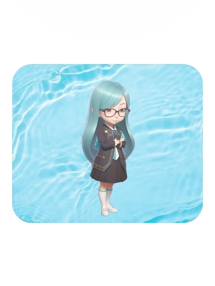 (AQUA CHIBI) K Classic Mouse Pad product image (2)