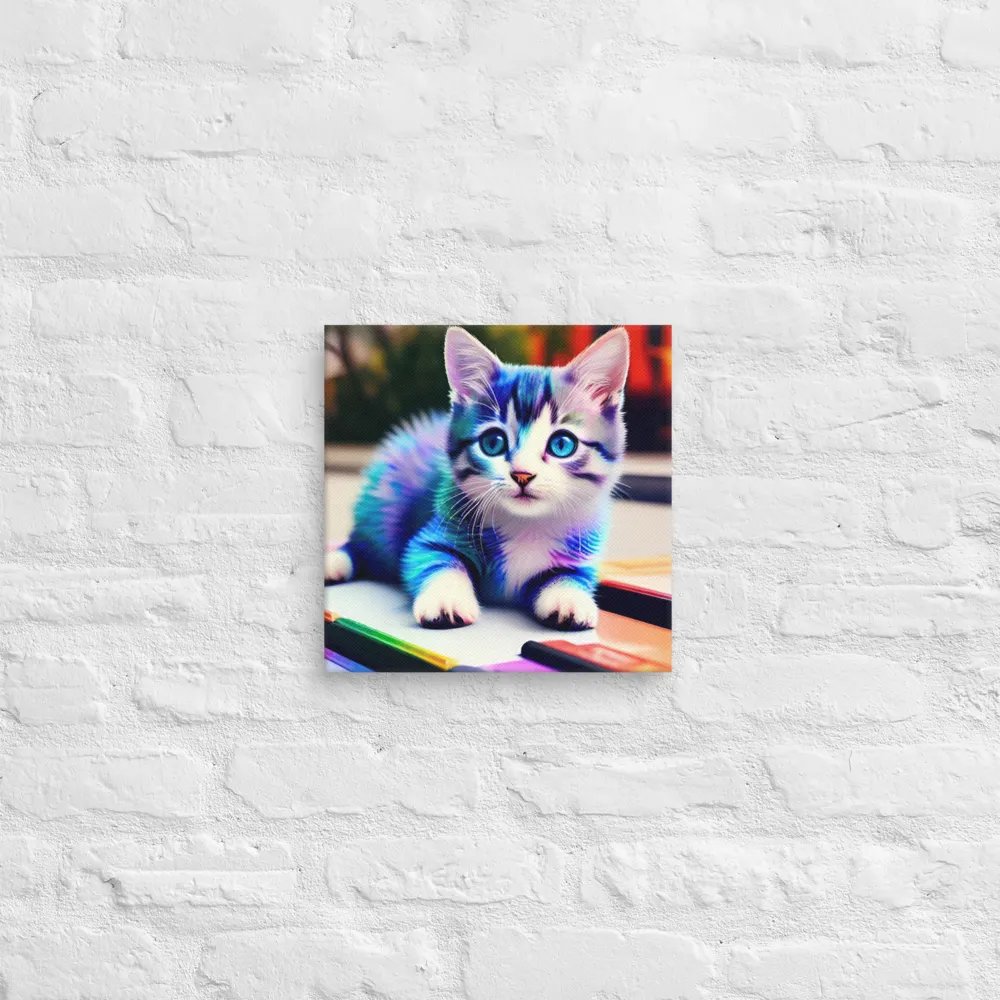 Cute Cat Digital Painting - v12 product image (12)