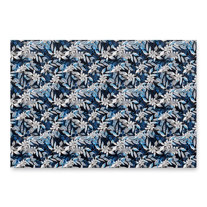 Blue White Garden Paper Sheets product image (1)