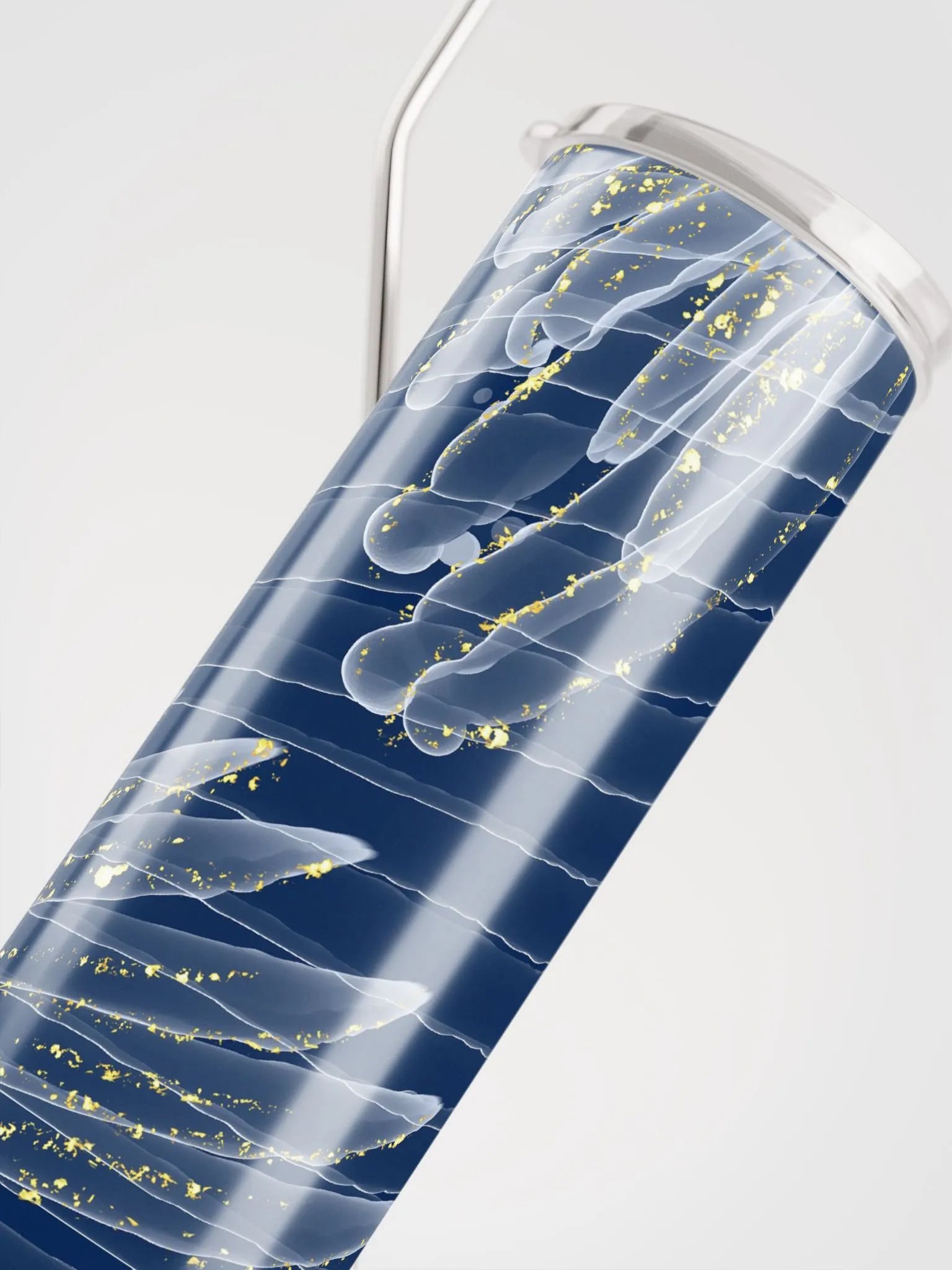 Golden Feather Stainless Steel Tumbler product image (8)