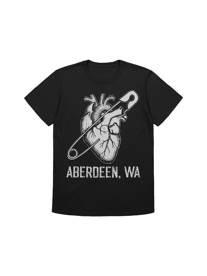 Aberdeen 1967 – Anatomical Heart & Safety Pin Grunge product image (1)