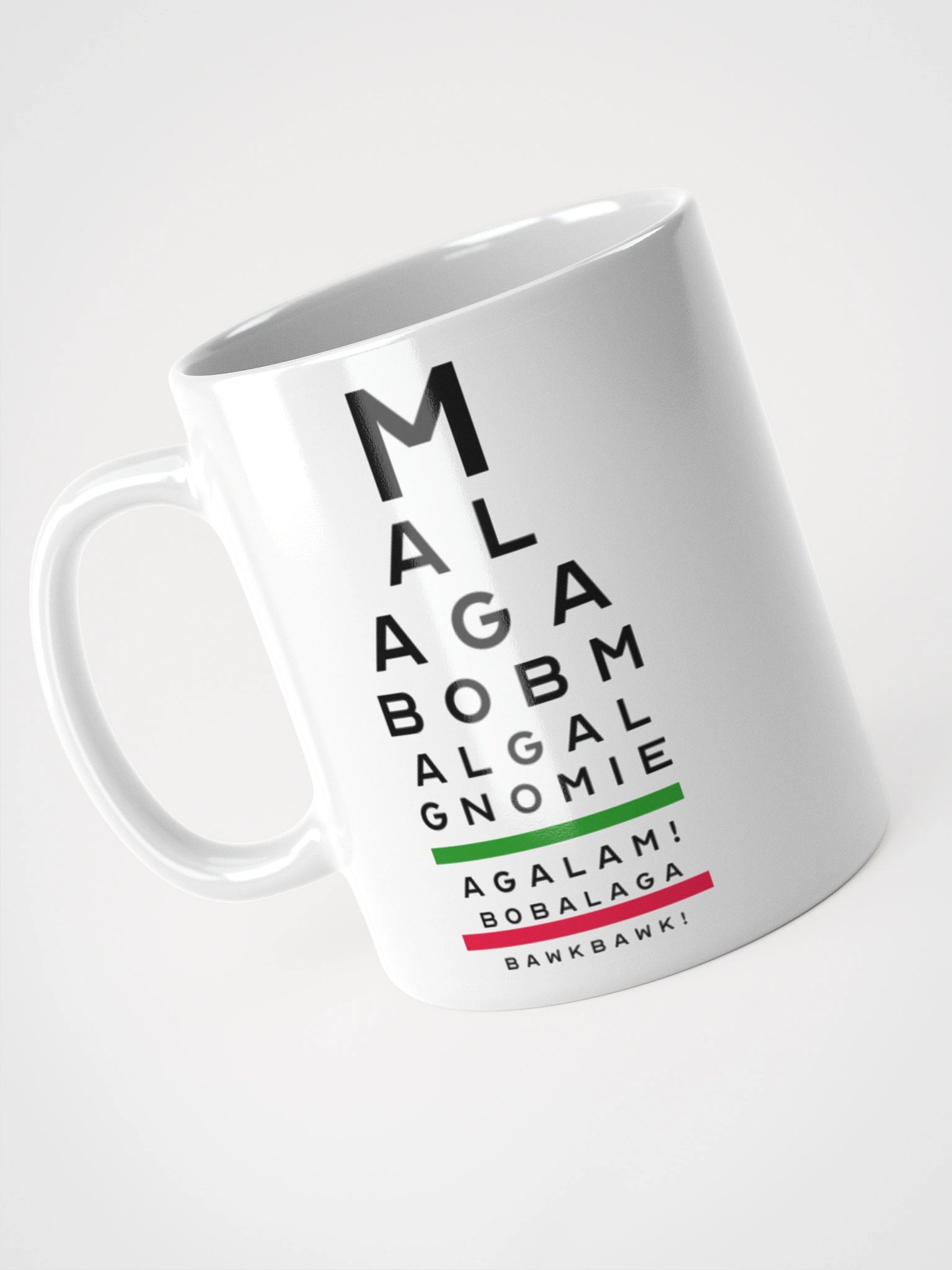 Malaga Eye Chart mug product image (4)